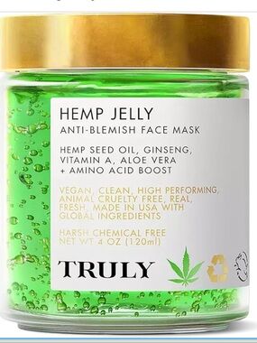 TRULY | Hemp Jelly Anti-Blemish Face Mask